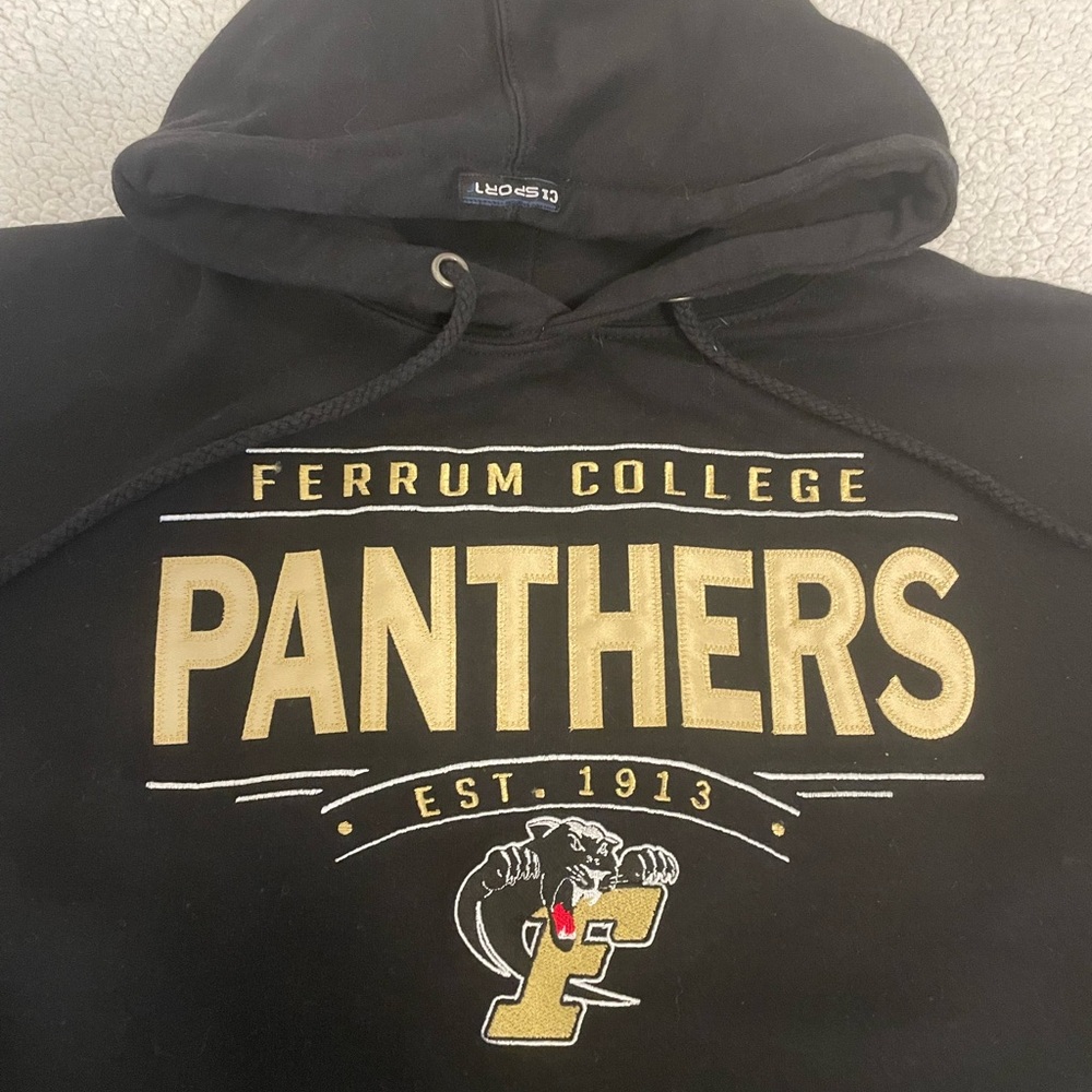 Ferrum College Panthers Black Hoodie